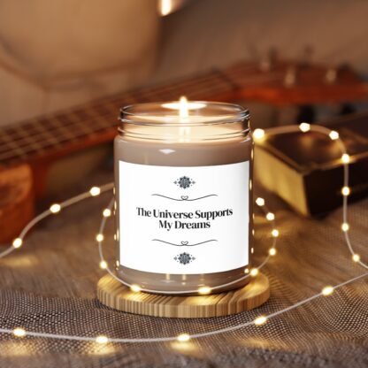 "Dream Manifestation Candle - Universe Supports My Desires - Meditation & Positive Energy Candle" - Image 20