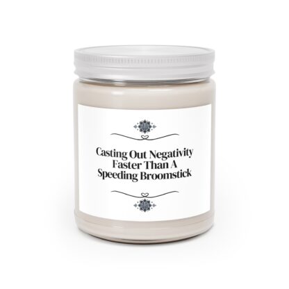 Casting Out Negativity Funny Soy Candle - Perfect Thinking of You Gift, Great Grandma Gift, or Gift for Mom - Image 2