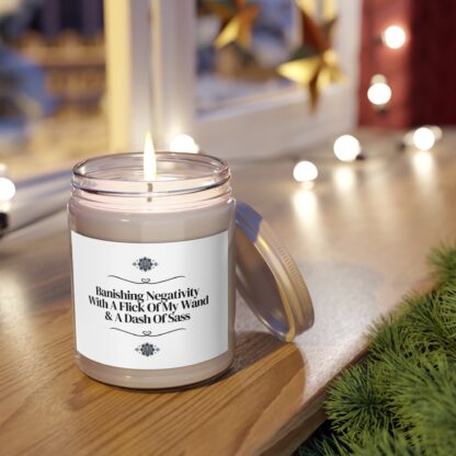 Powerful Negativity Banishing Manifestation Candle with a Dash of Sass - Transform Your Space - Image 9